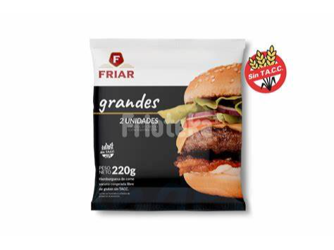 Hamburguesas 20x2x110gr FRIAR