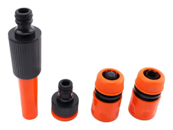 Set de acoples para manguera de 1/2