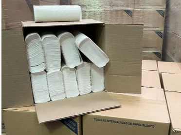 Toalla intercalada caja