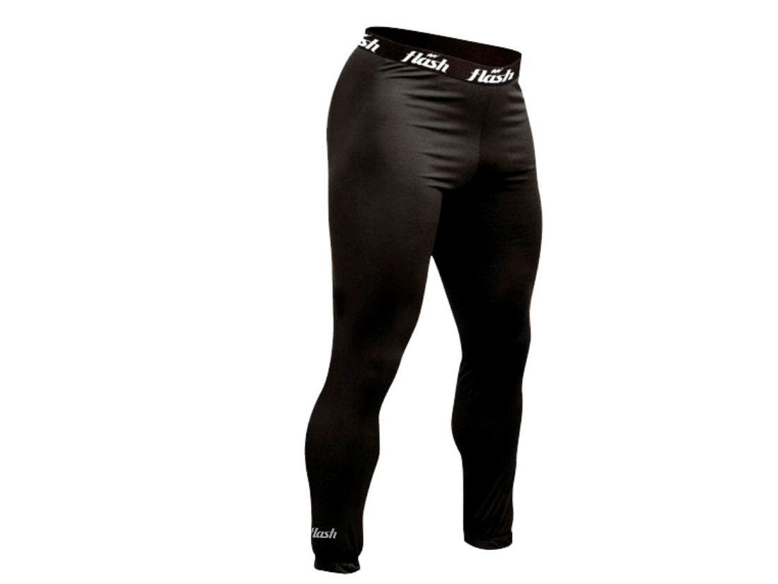 Calza Larga Hombre Negro FLASH