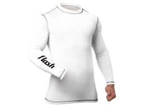 Remera Termica Manga Larga Hombre Negro FLASH