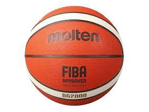PELOTA DE BASQUET MOLTEN N°5 BG2000 NARANJA GOMA (EX GR5)