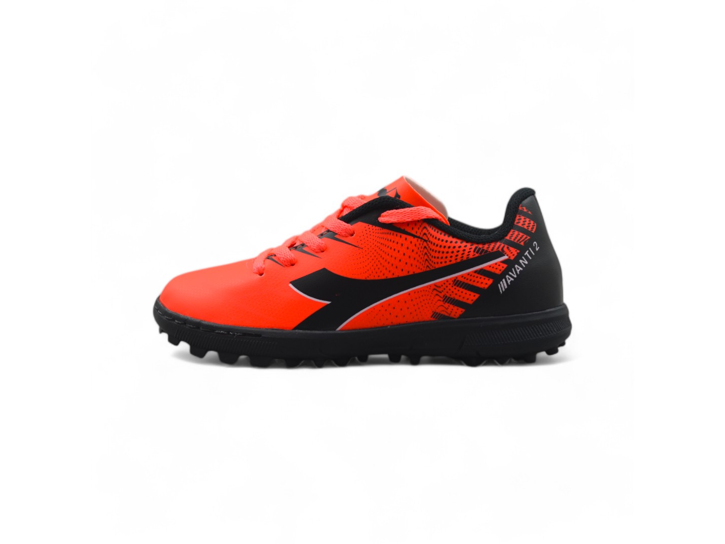 BOTIN F5 SALON – DIADORA – 29/34 Color 01345 CORAL/BLANCO/NEGRO