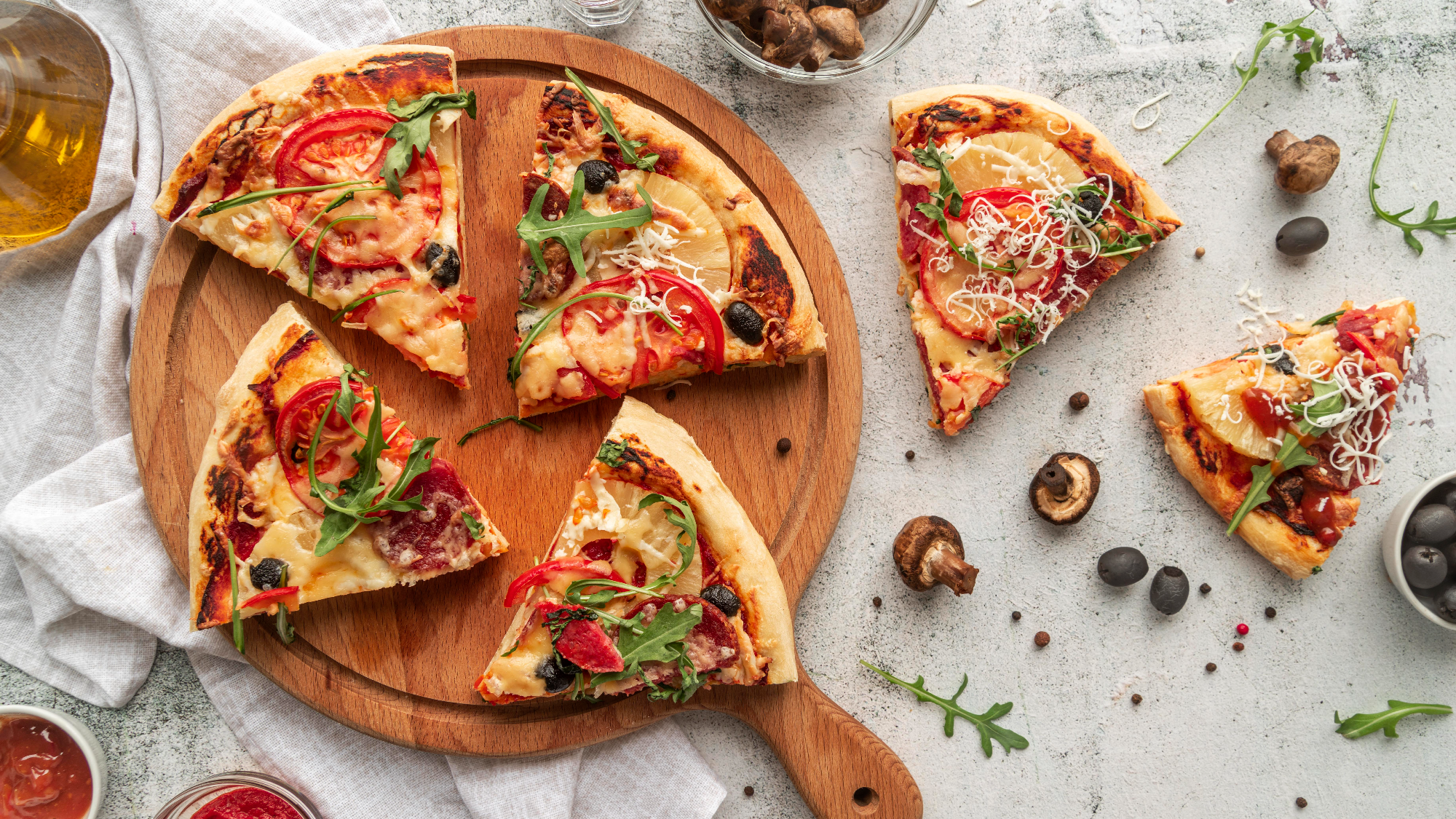 Pizzas y Tartas