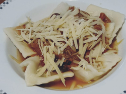 Ravioles de Jamón, Ricota y Muzzarella 1k aprox 56 unidades