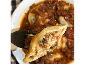 Ravioles de Pollo al Disco de La Marquellana