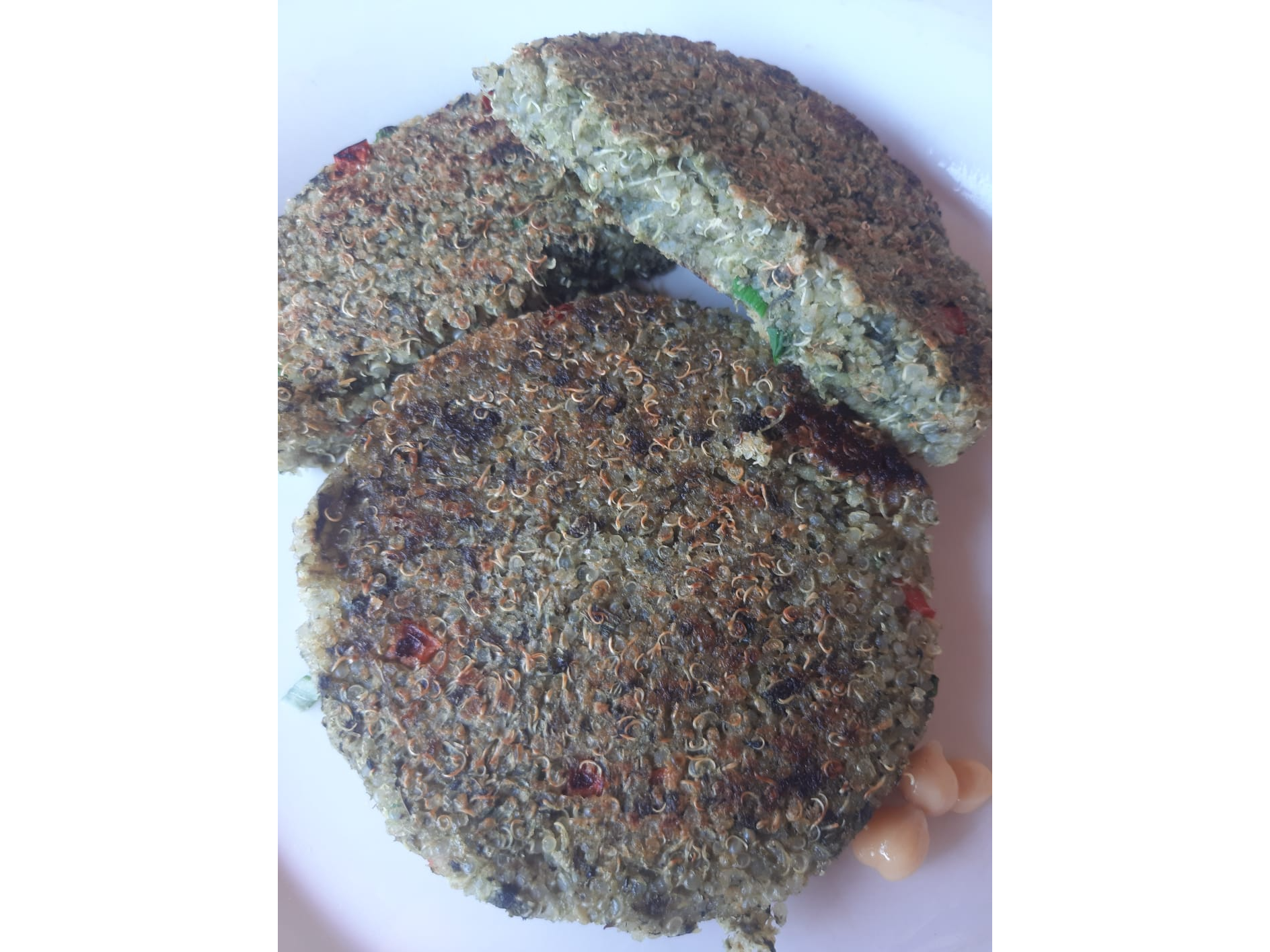 Hamburguesas de Quinoa y Espinaca x 4