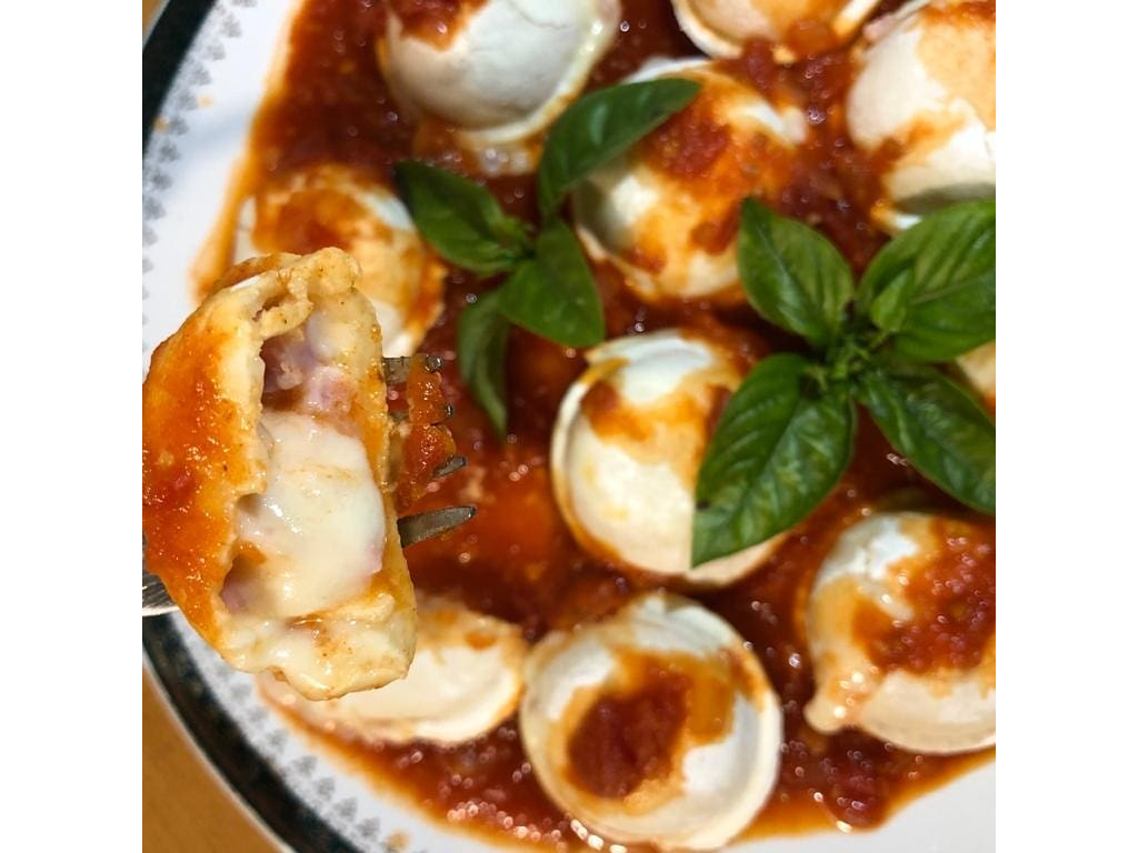 Sorrentinos de Jamón y Queso (con muza, sin ricota) (Copia)