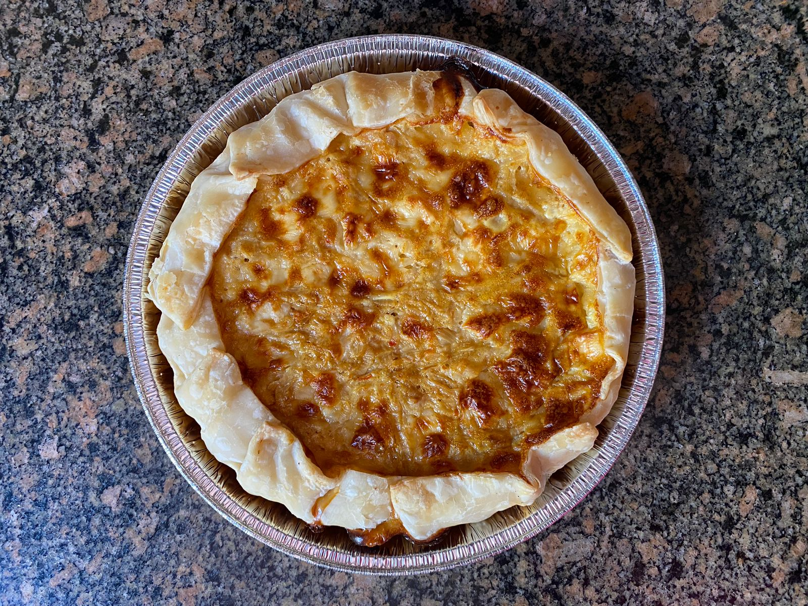 Tarta de Cebolla Caramelizada