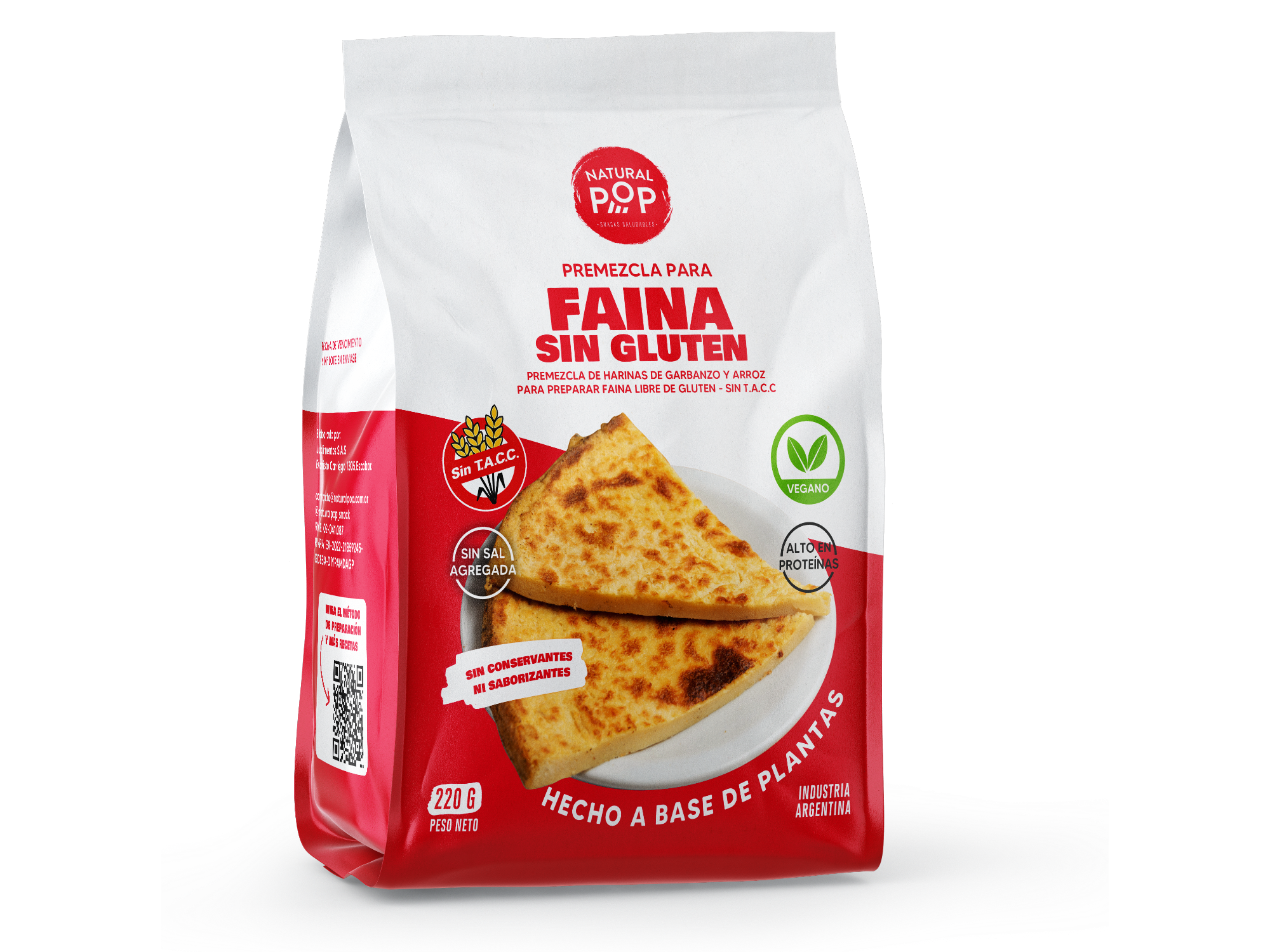 PREMEZCLA  FAINA X 220 GR