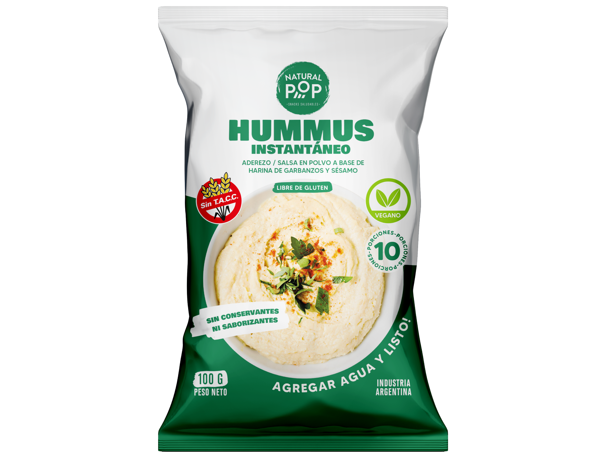 PREMEZCLA HUMUS X 100 GR