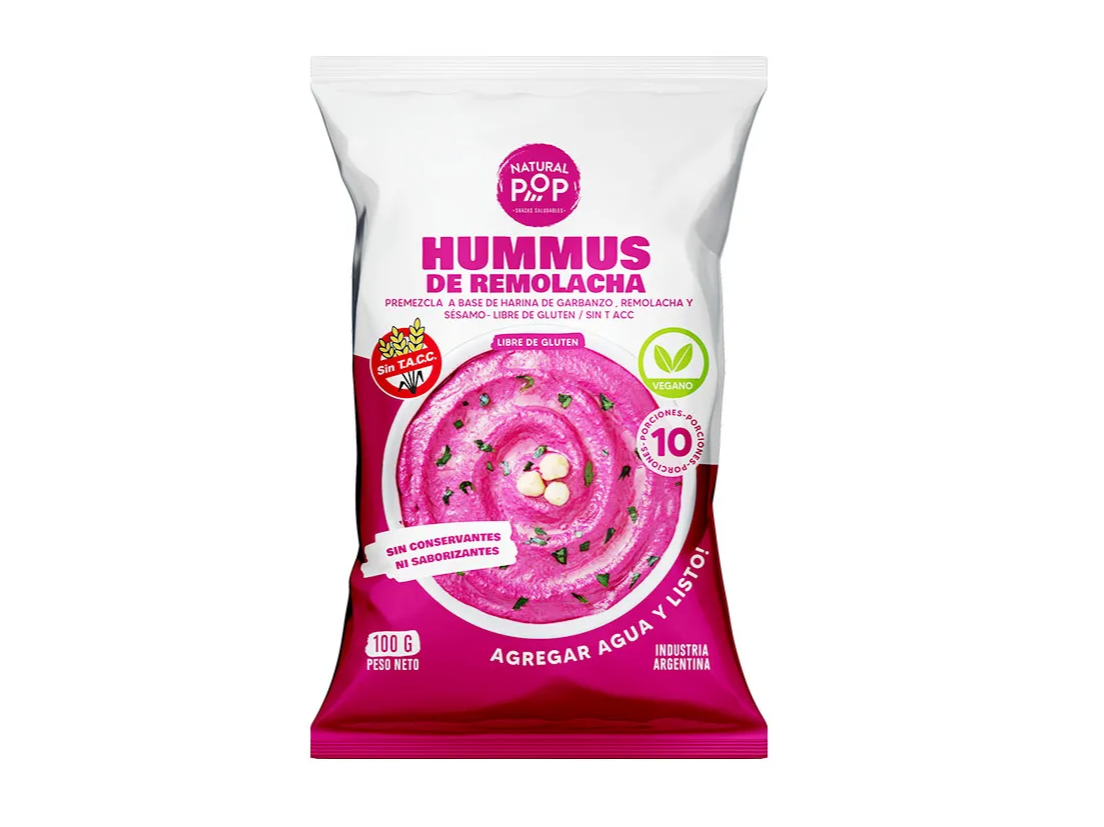 HUMMUS DE REMOLACHA X 100 G