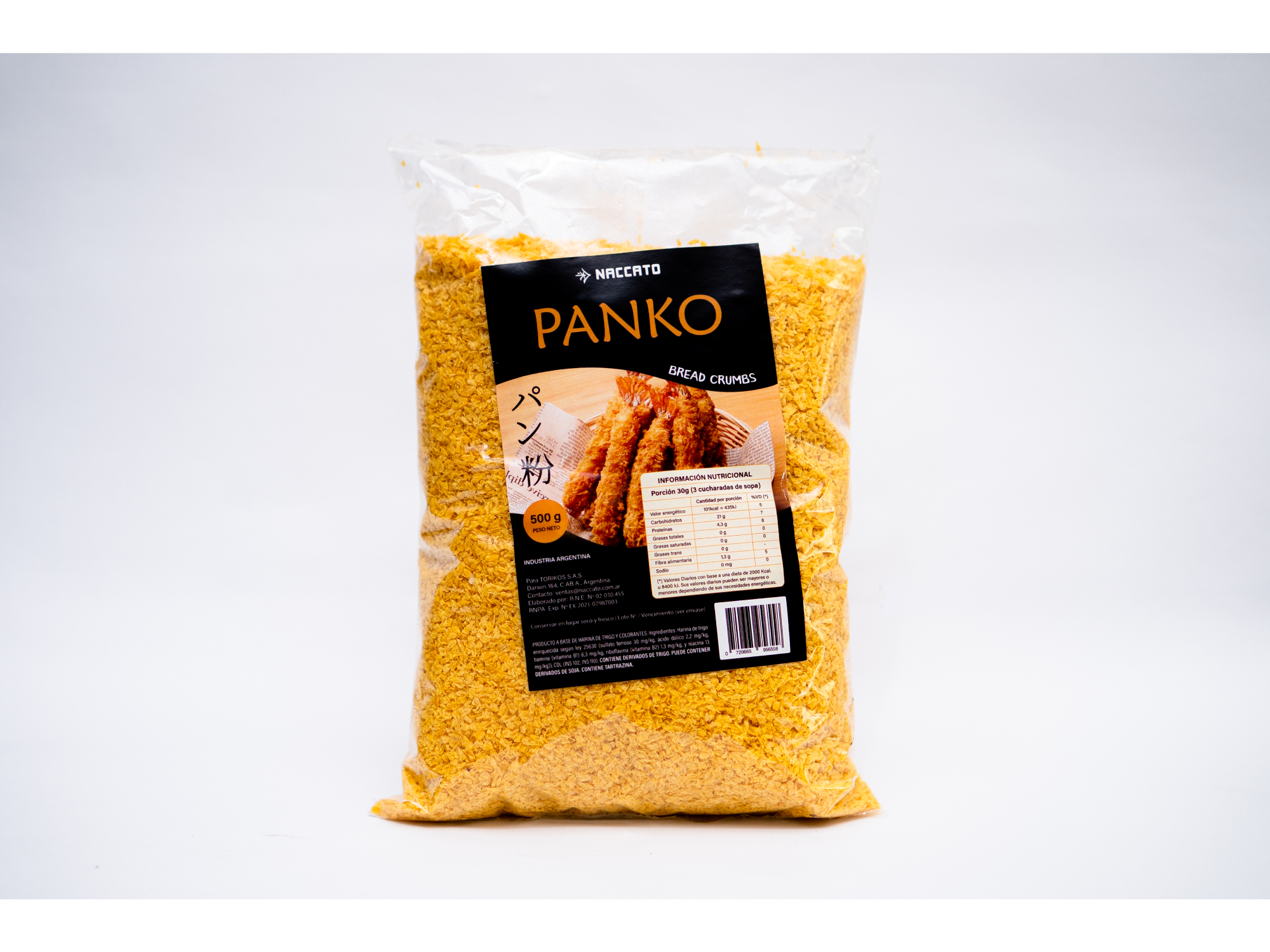 PANKO NARANJA X 500 GR