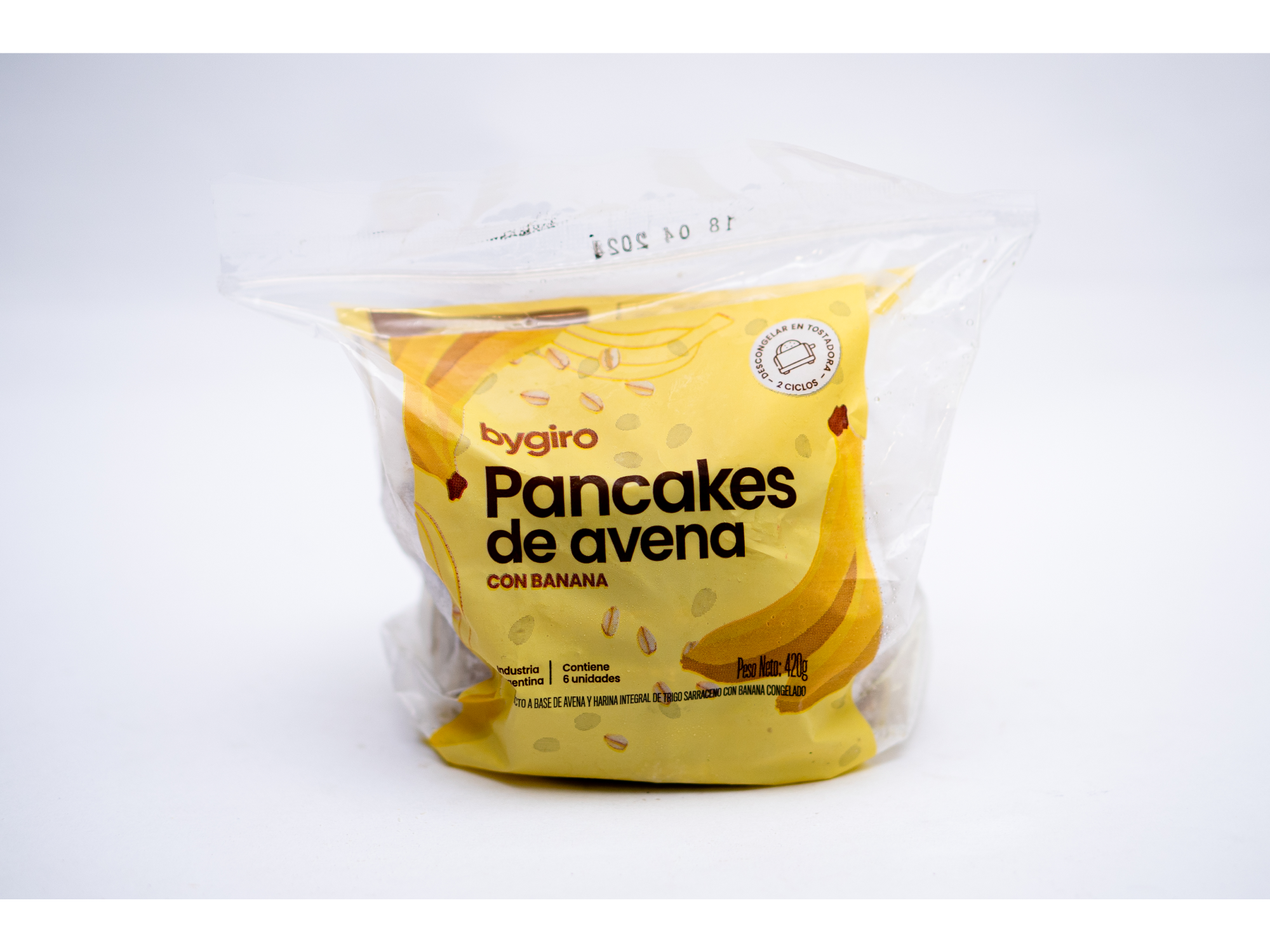 PANCAKES DE AVENA - BANANA X 6 UNIDADES