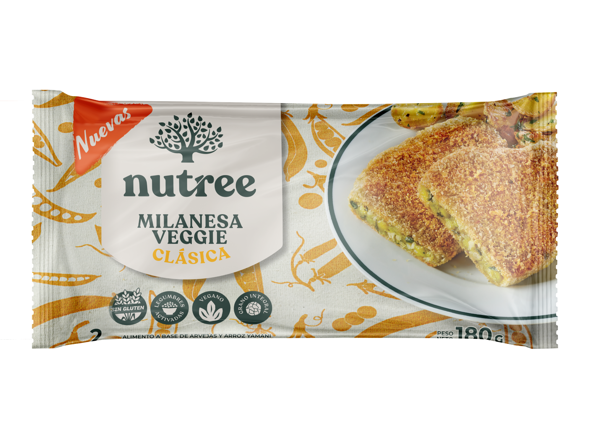 MILANESA VEGGIE CLASICA X 2 UNID.