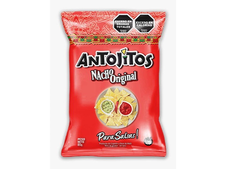 NACHOS ANTOJITOS ORIGINAL X 85 G