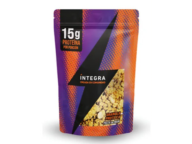 GRANOLA PROTEICA PASTA DE MANI X 250G