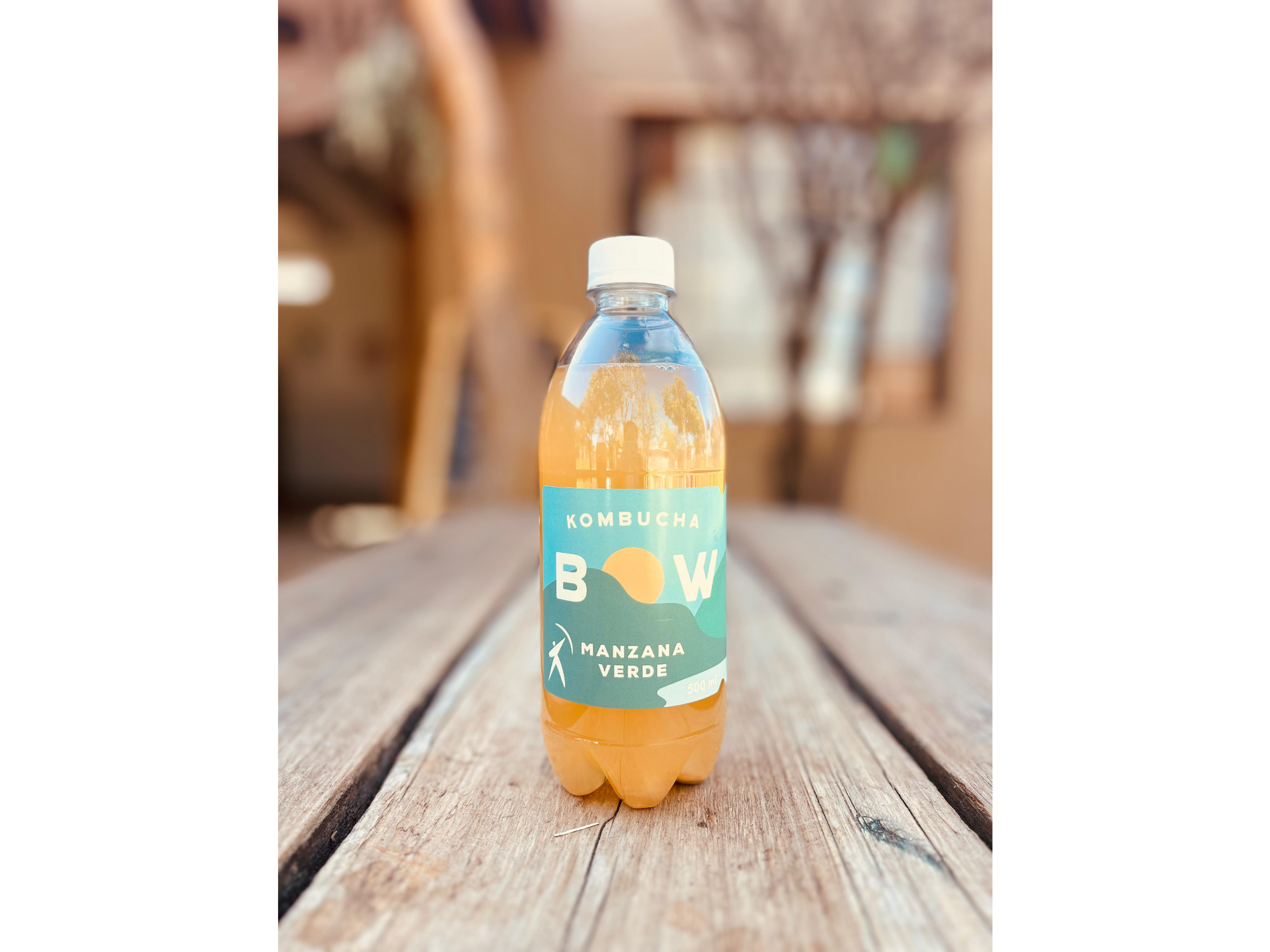 BOW KOMBUCHA MANZANA VERDE  500 ML