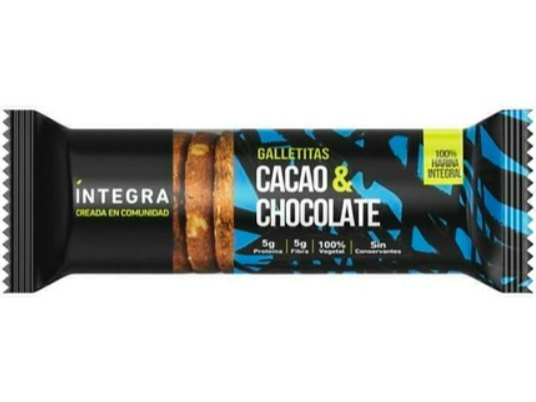 GALLETAS INTEGRA CACAO Y CHOCOLATE X 200 G