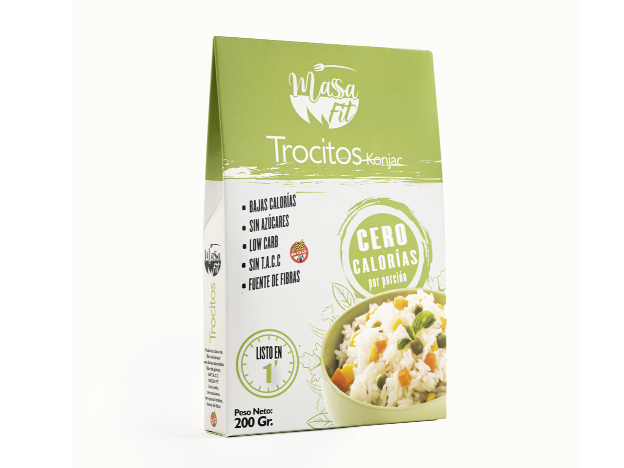 Arroz cero calorías | Massafit Konjac x 200 grs