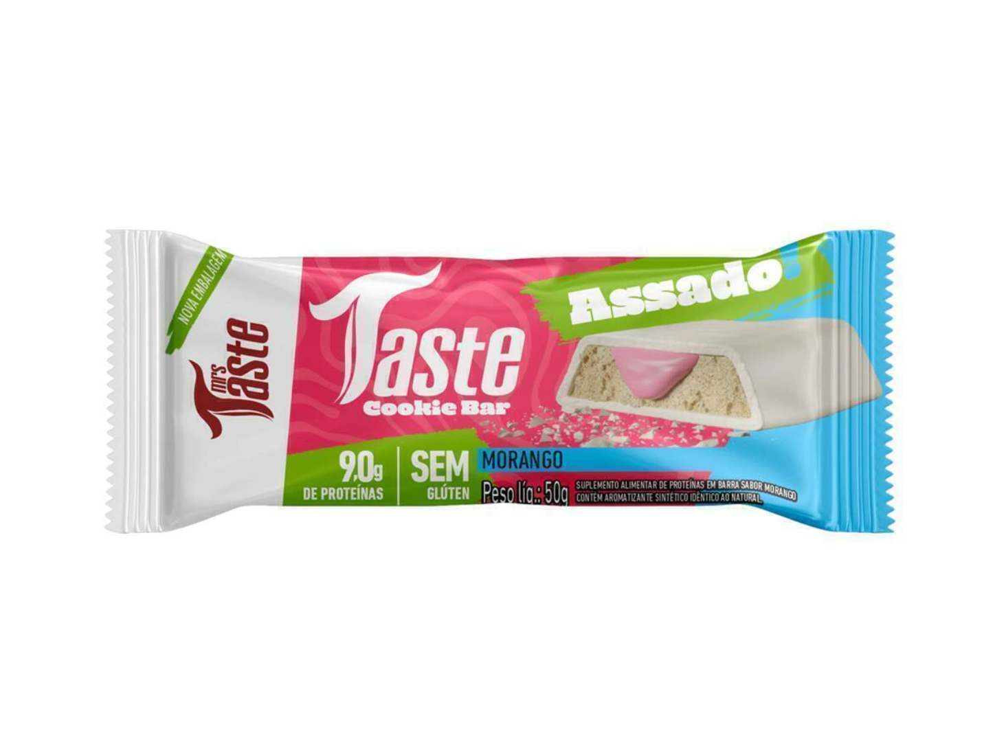 Barra proteica con relleno sabor Frutilla | Mrs Taste de Advanced Foods