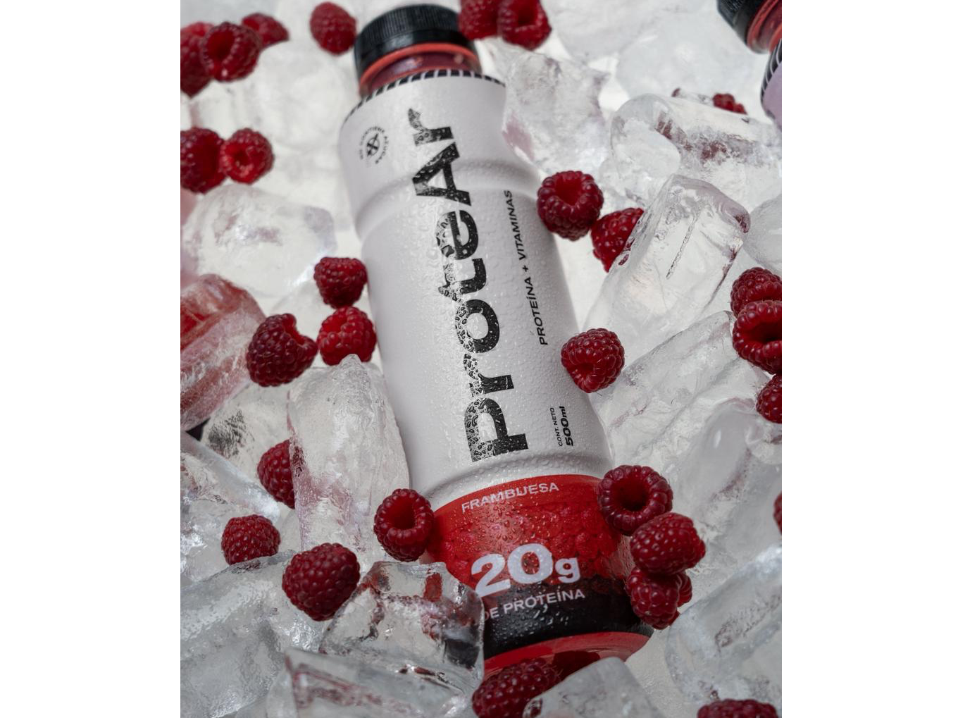 Protear frambuesa (proteina de suero, no colageno)