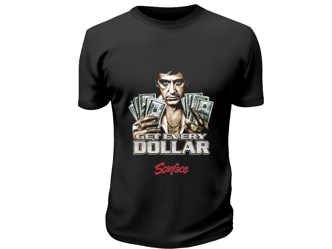 Remera de Algodon scarface 05