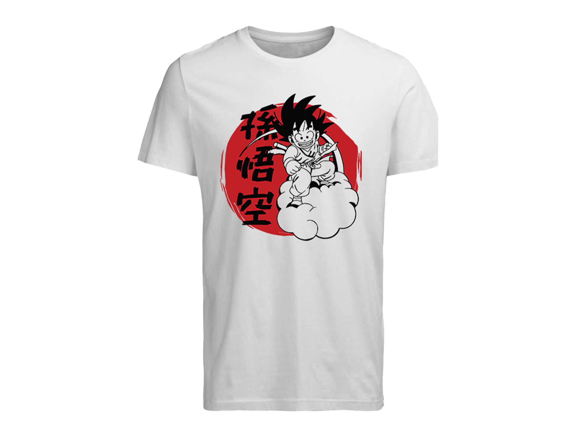 Remera de algodon anime Nuve voladora