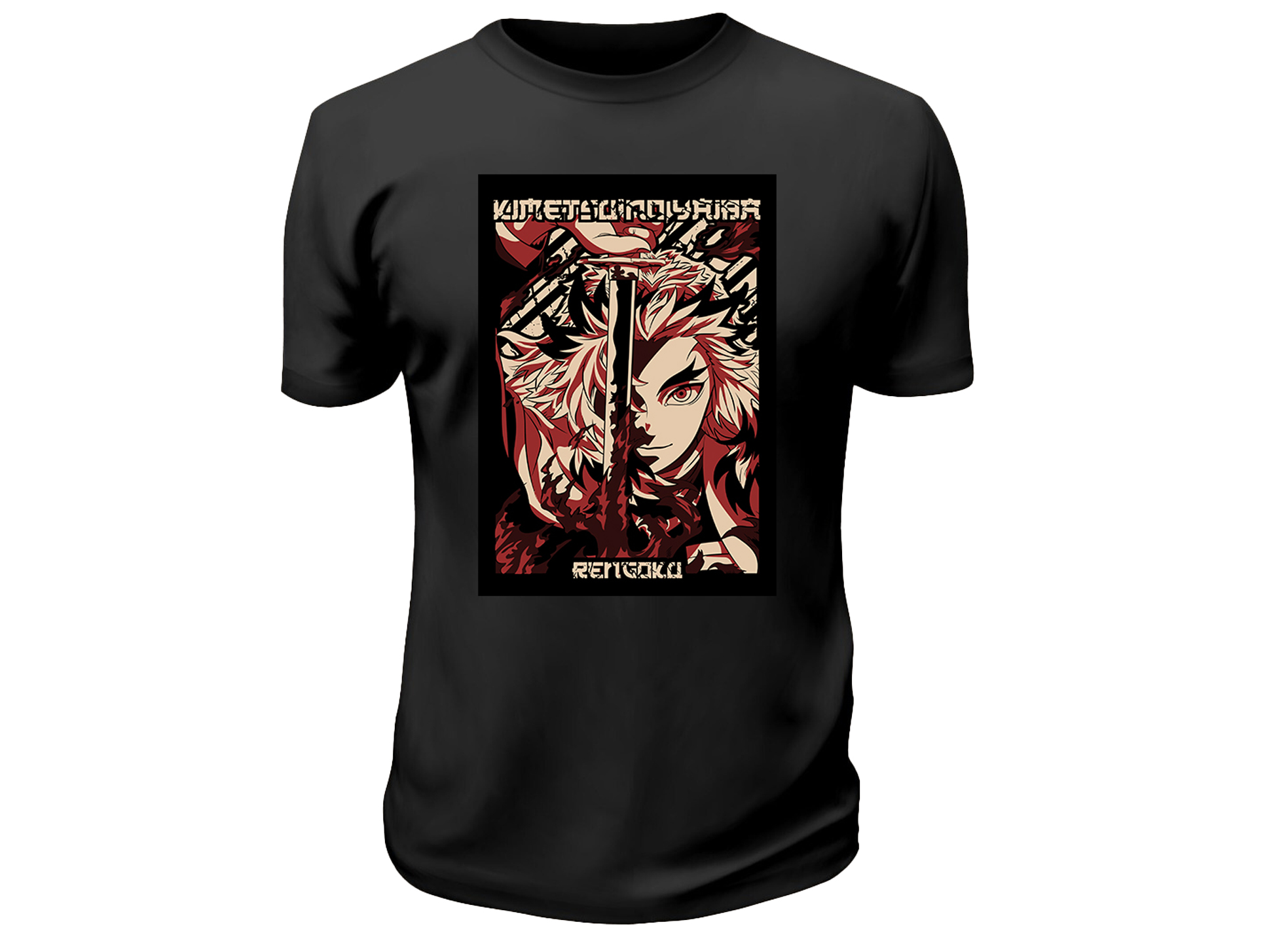 Remera de Algodon Rengoku_02