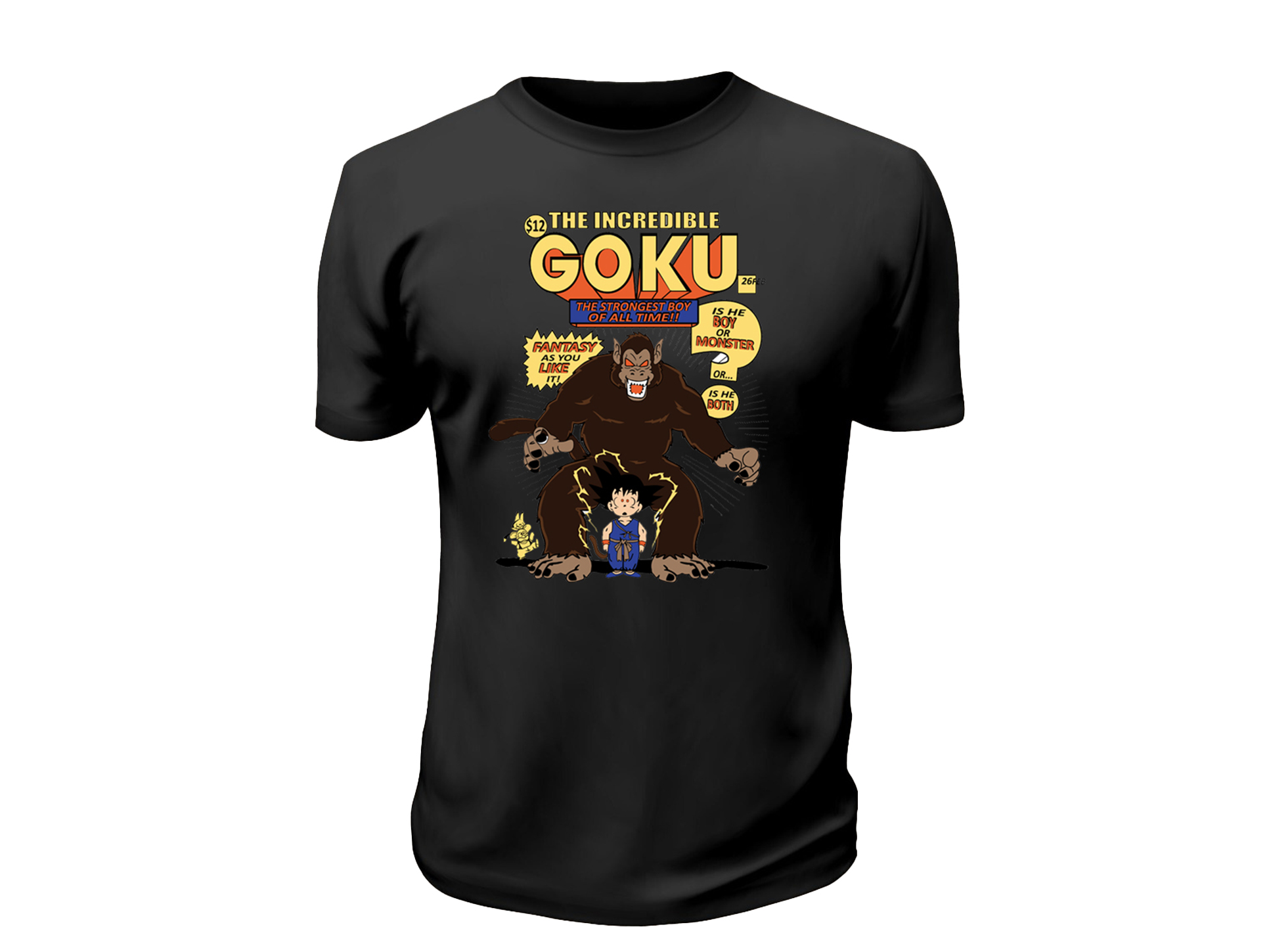 Remera de algodon anime comuics goku