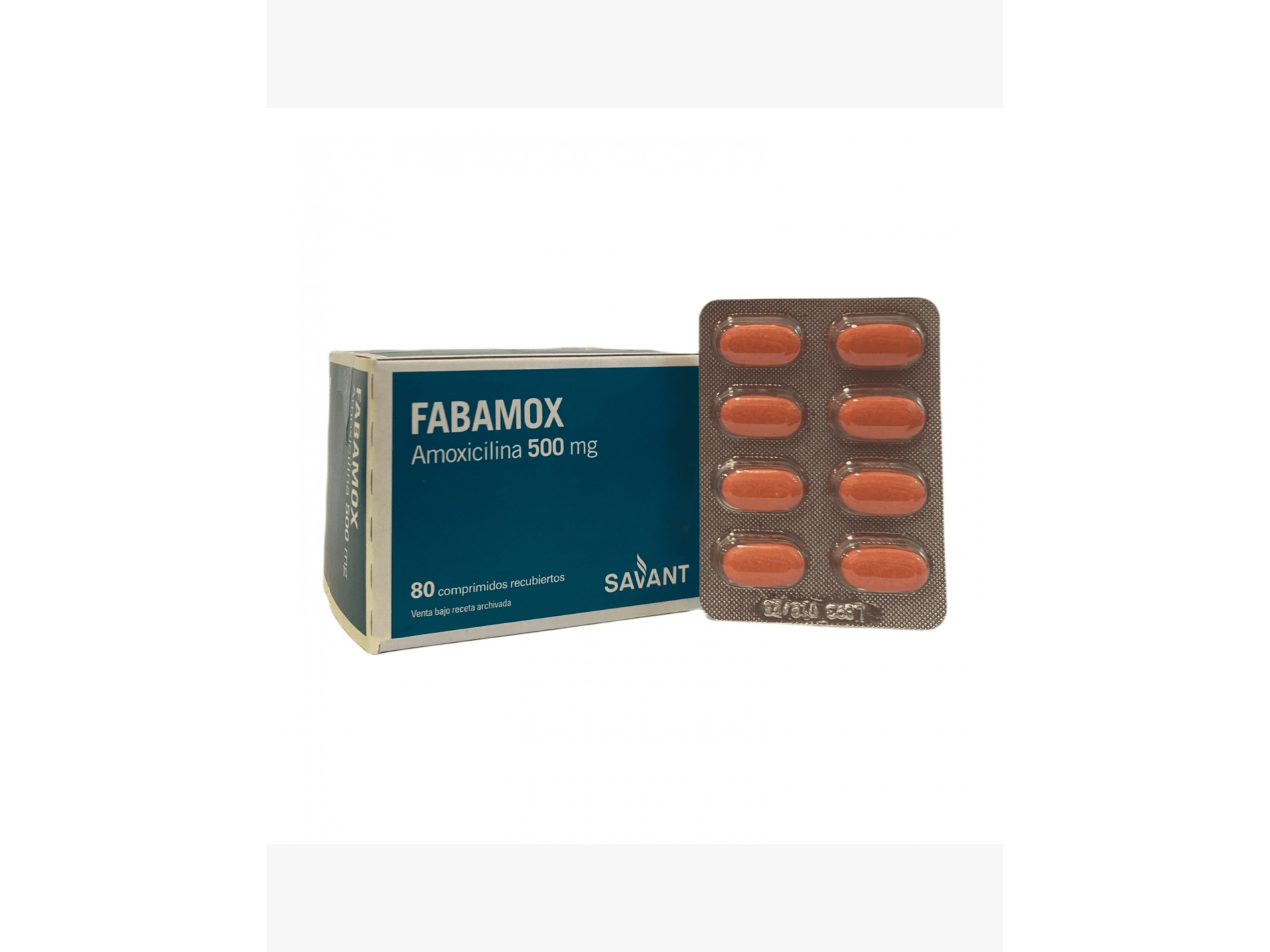 AMOXICILINA 500 COMPRIMIDOS FABAMOX