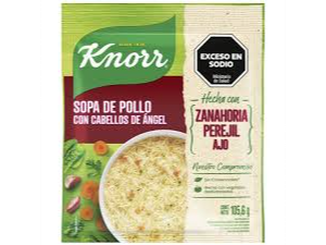 SOPAS KNORR CABELLO DE ANGEL X 105,6 GR