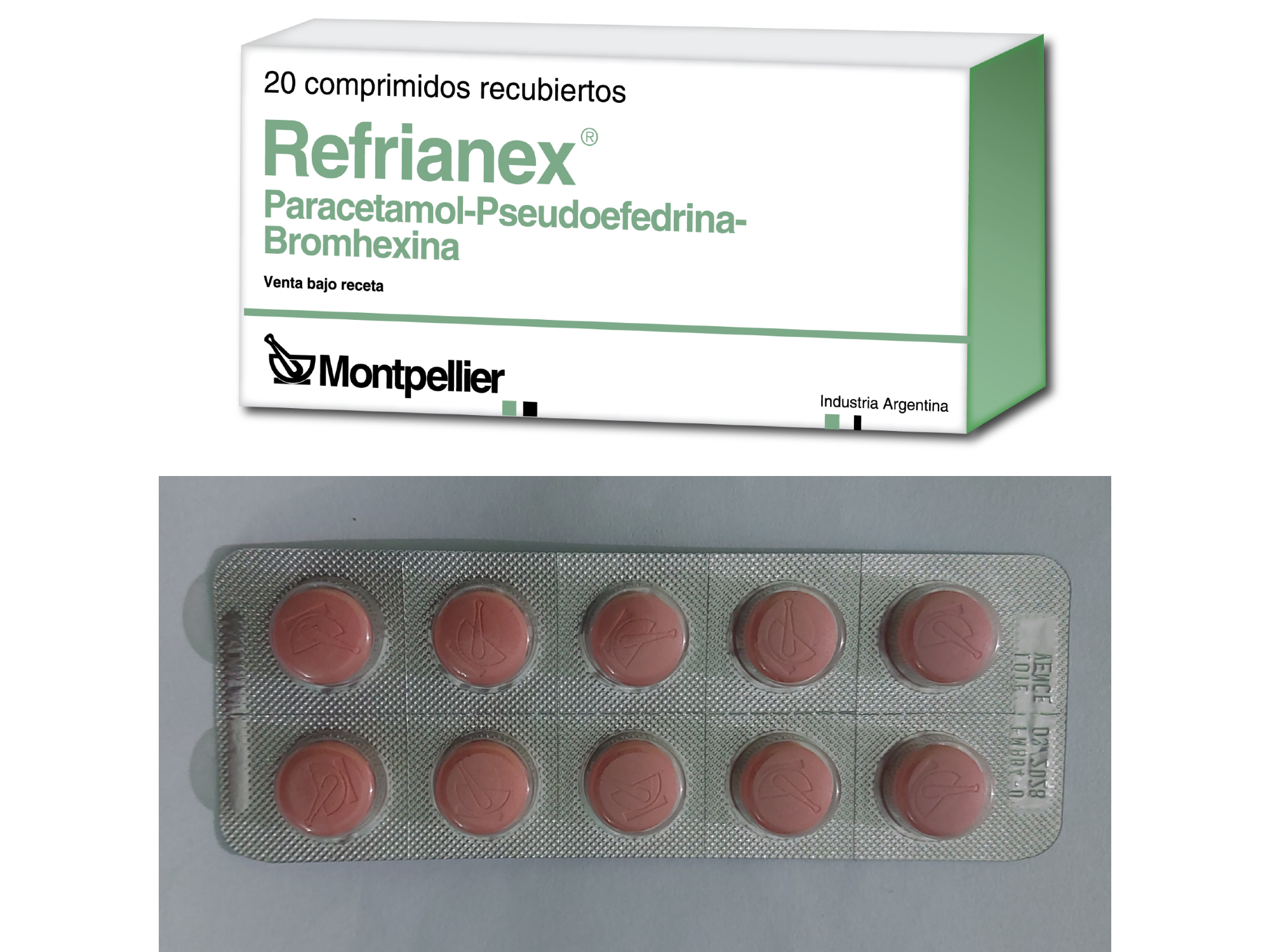 REFRIANEX COMPUESTO COMPRIMIDOS