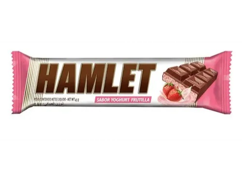 CHOCOLATE HAMLET YOGHURT FRUTILLA X 43 GR