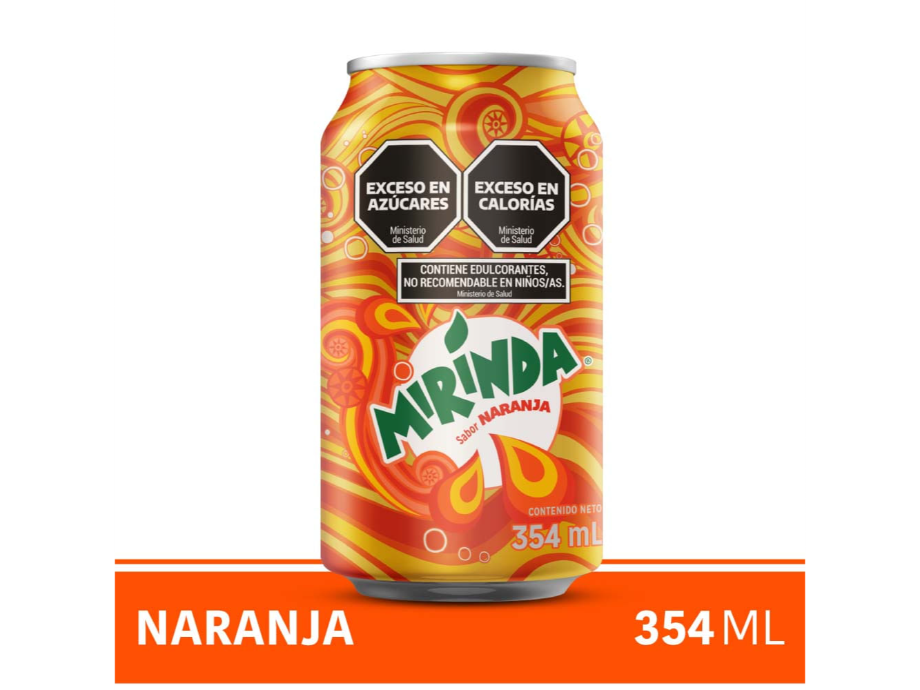 MIRANDA NARANJA LATITA X 354 ML