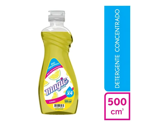 DETERGENTE BORA MAGIC LIMON X 500 ML