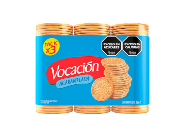 VOCACION ACARAMELADA PACK X 3 UN