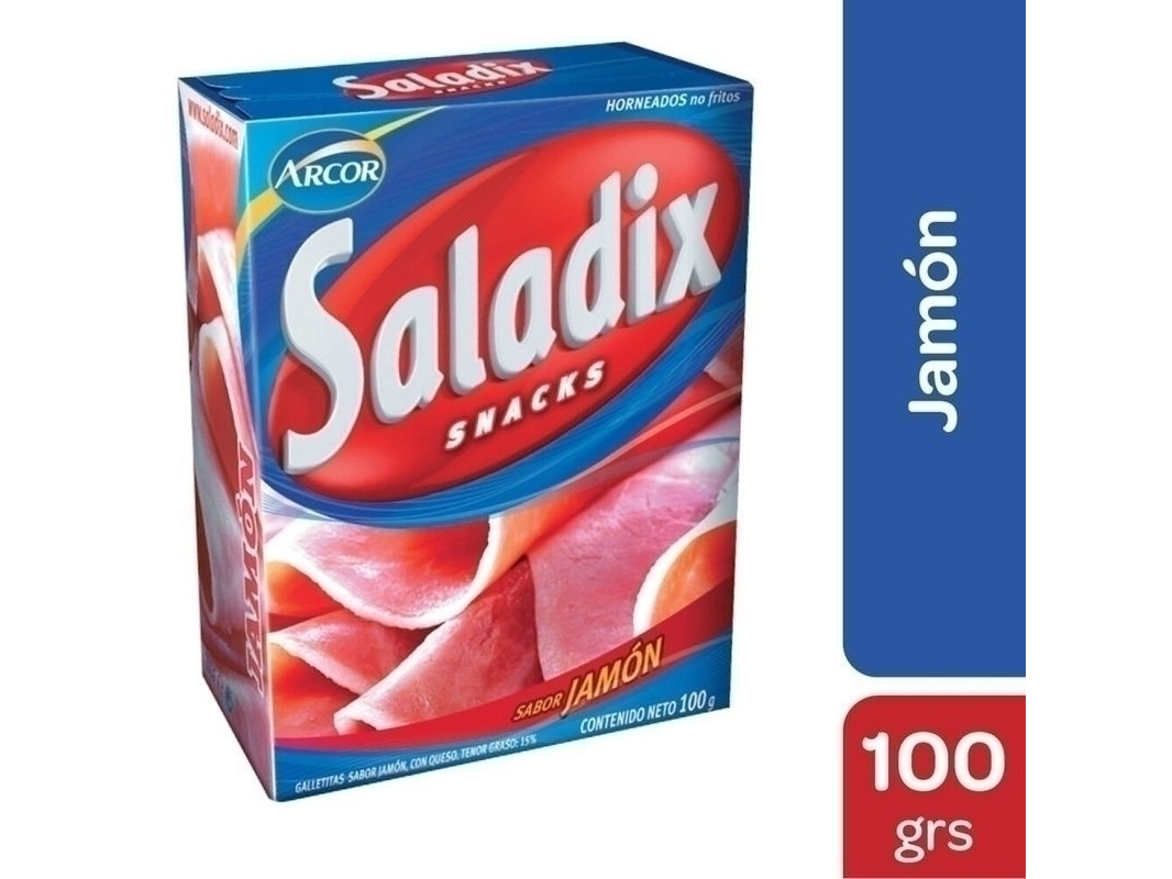 SALADIX JAMON BOX 6 UN X 100 GR