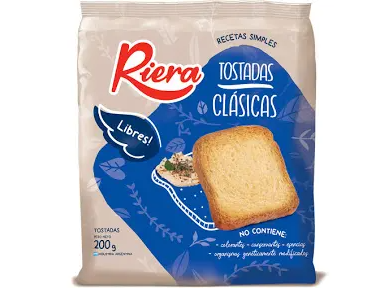 TOSTADA RIERA CLASICA X 200 GR