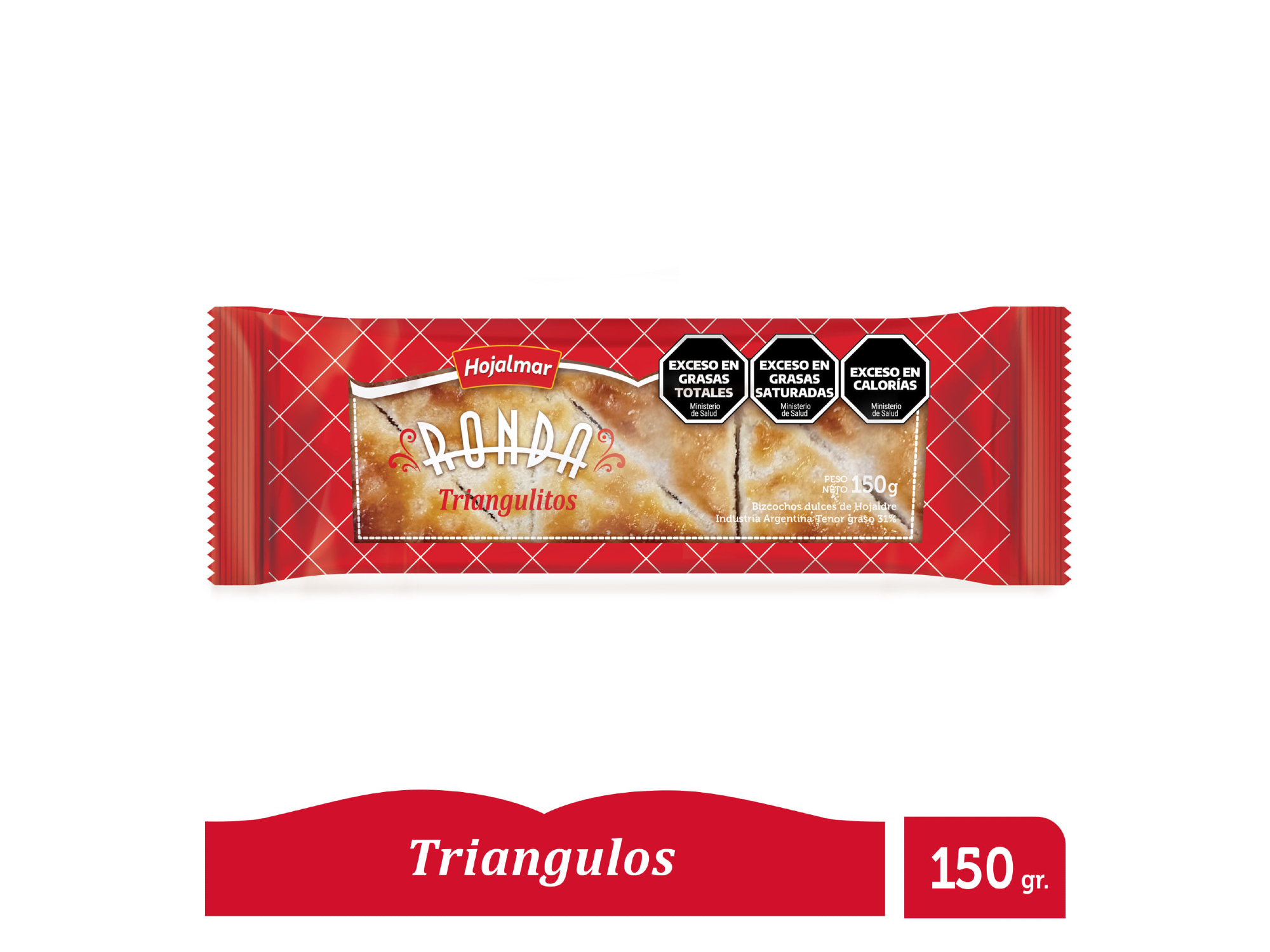 RONDA HOJALMAR TRIANGULITOS X 150 GR