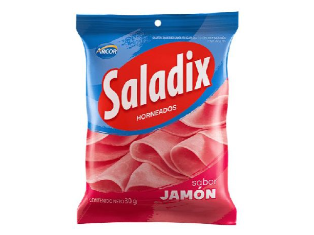SALADIX JAMON TIRA 6 UN X 30 GR