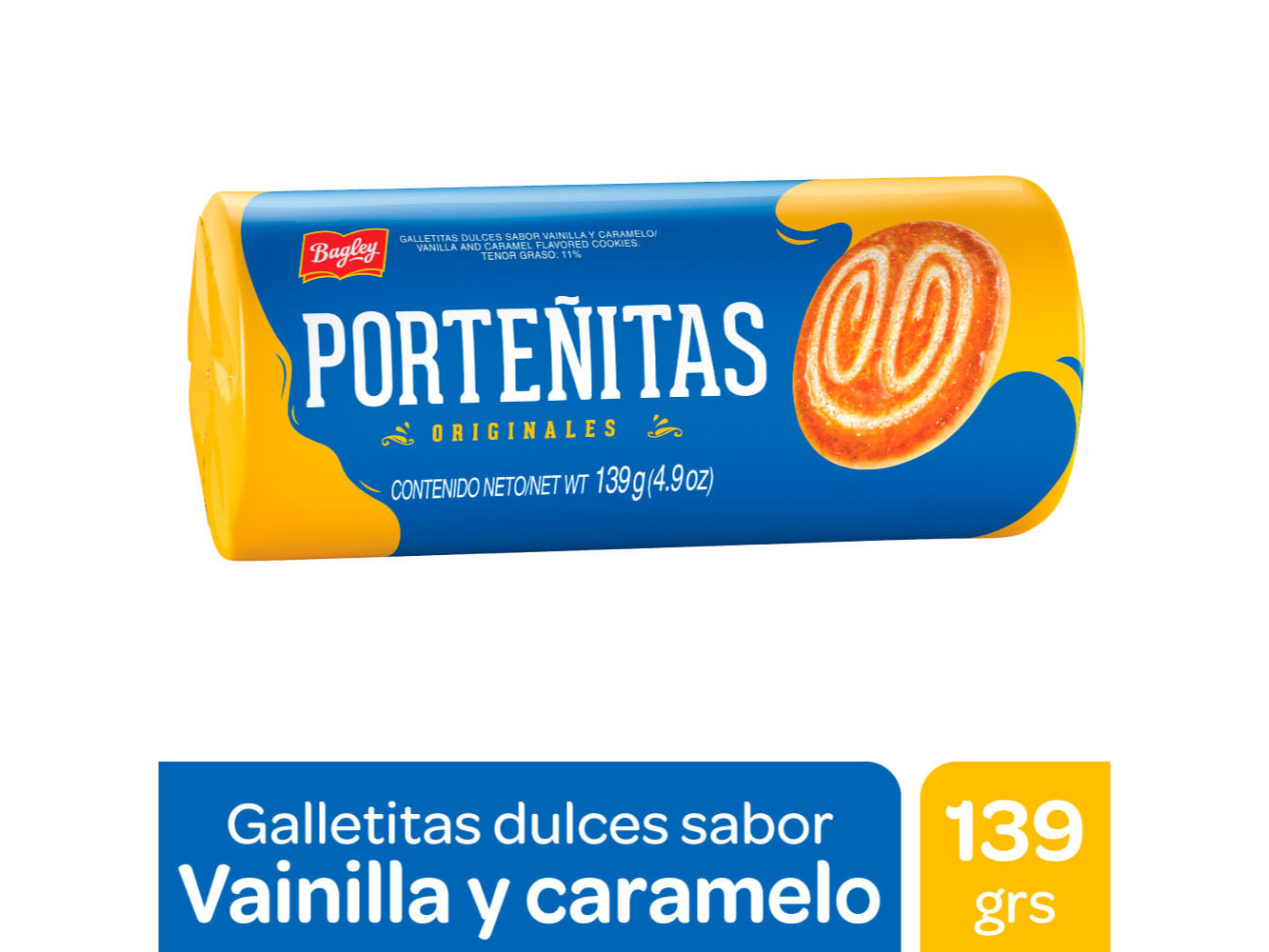 GALLETAS PORTEÑITAS X 139 GR
