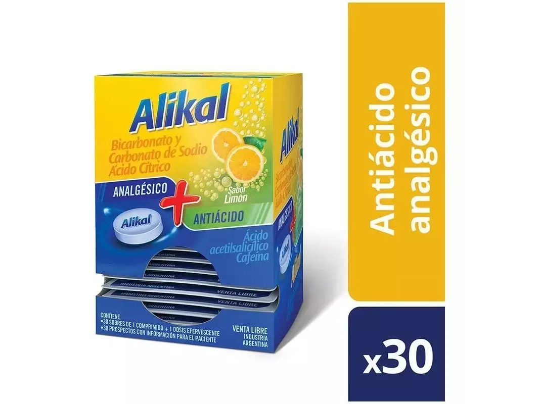 ALIKAL ANALGESICO SABOR LIMON X SOBRE