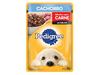 ALIMENTO PEDIGREE PERRO CACHORRO CARNE X SOBRE