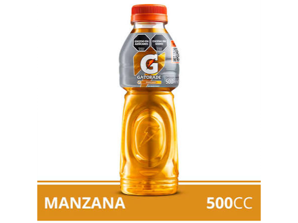 GATORADE MANZANA X 500 ML