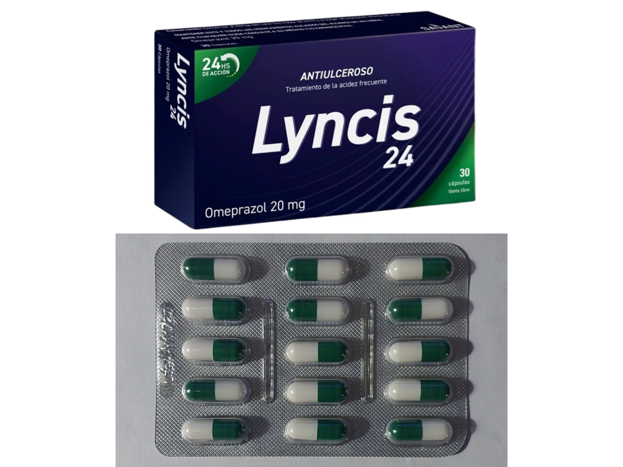 OMEPRAZOL 20 COMPRIMIDOS LYNCIS