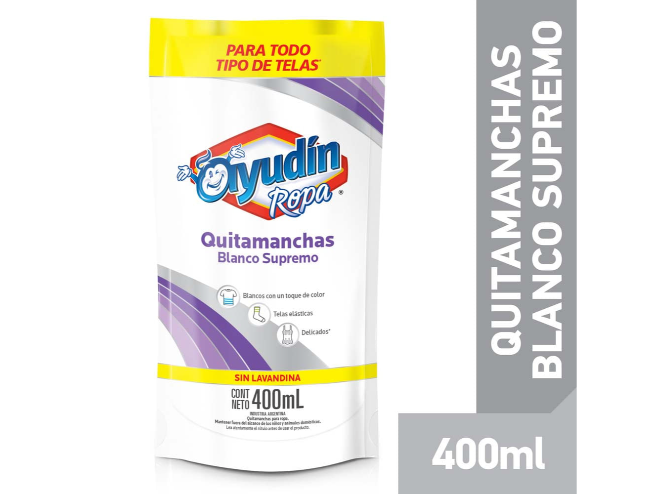 QUITAMANCHAS AYUDIN ROPA BLANCA X 400 ML