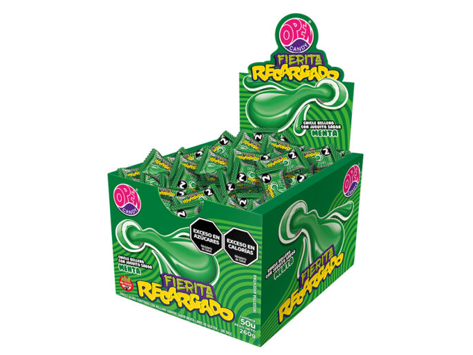 CHICLE FIERITA RECARGADO MENTA X 50 UN