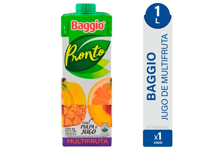 JUGOS BAGGIO MULTIFRUTA X 1 LT