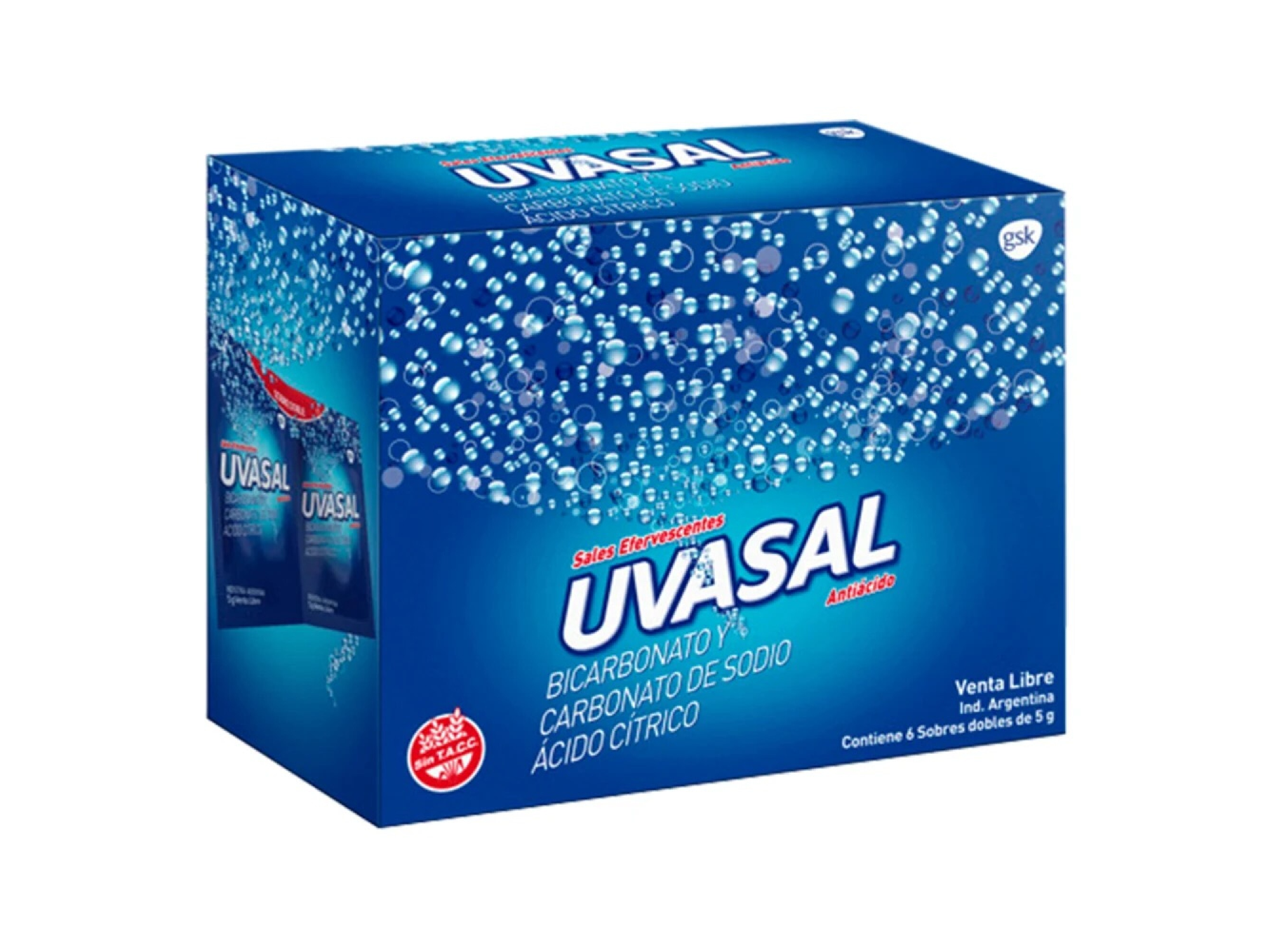 UVASAL ANTIACIDO SOBRE X 5 GR